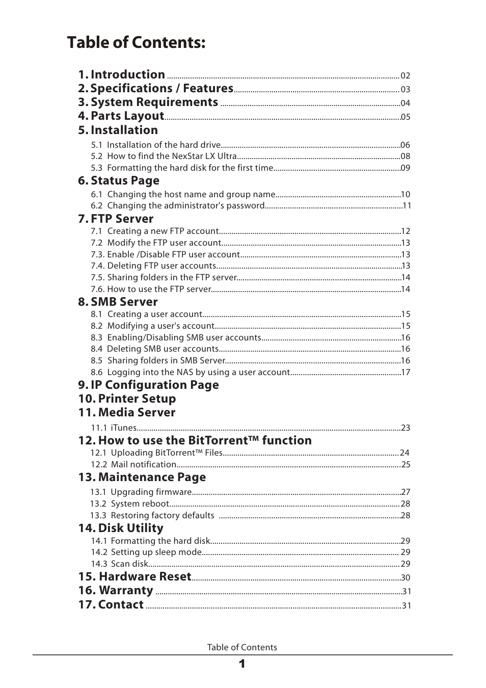 Vantec LX ULTRA User Manual | Page 3 / 33