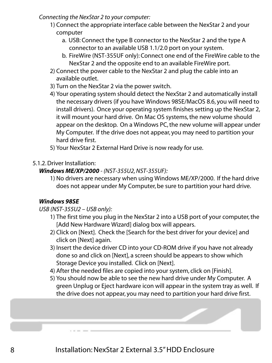 Vantec NEXSTAR 2 NST-355U2 User Manual | Page 10 / 25