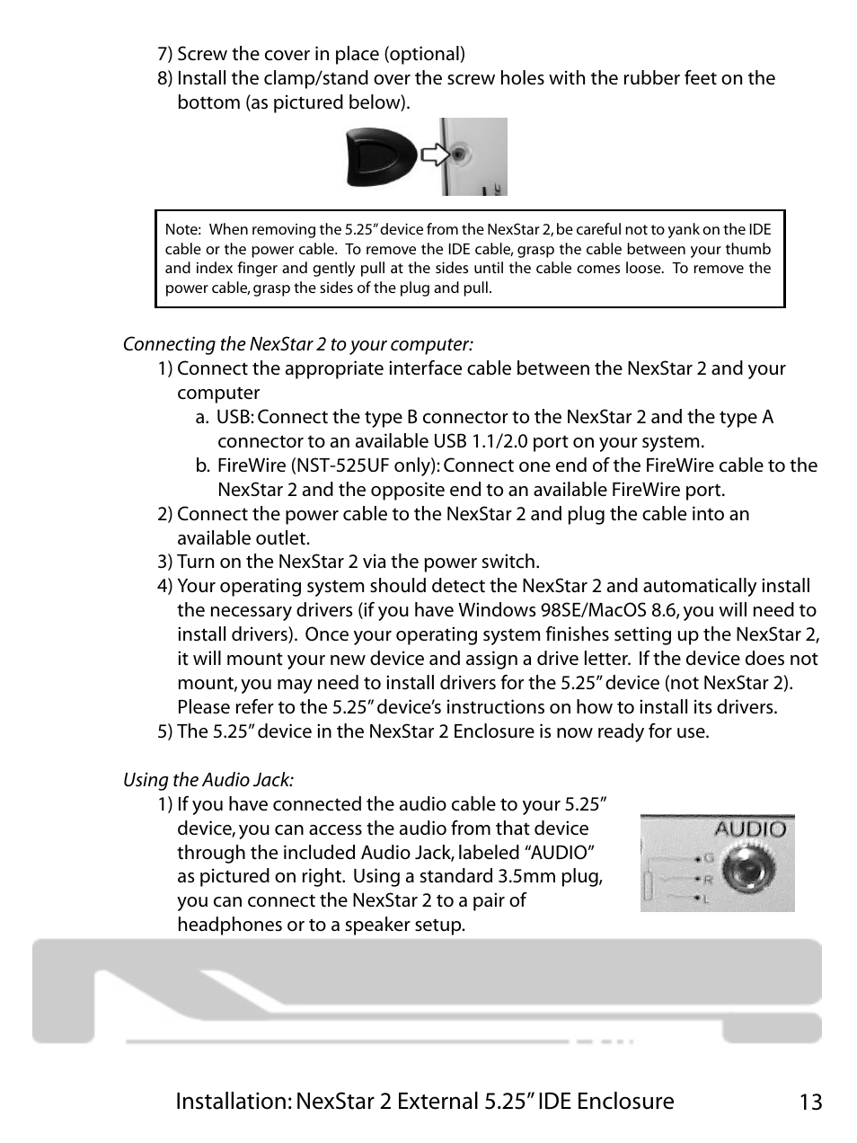 Vantec NEXSTAR 2 NST-355U2 User Manual | Page 15 / 25