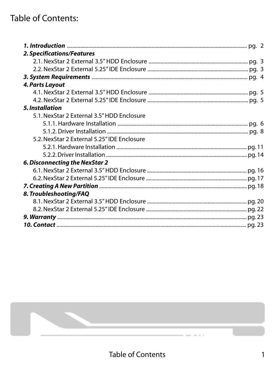Vantec NEXSTAR 2 NST-355U2 User Manual | Page 3 / 25