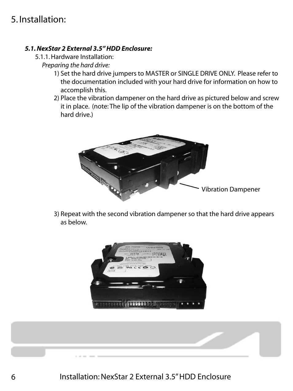 Installation | Vantec NEXSTAR 2 NST-355U2 User Manual | Page 8 / 25