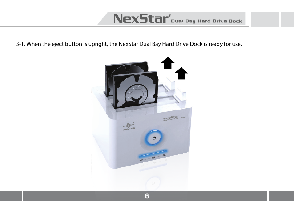 Vantec NexStar Dual Bay Hard Drive Dock NST-D200SU User Manual | Page 8 / 13