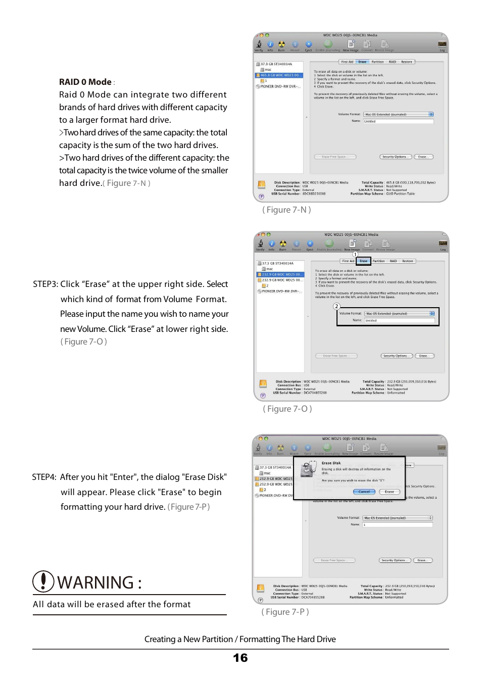 Warning | Vantec Dual Bay External HDD Enclosure NexStar MX User Manual | Page 18 / 26