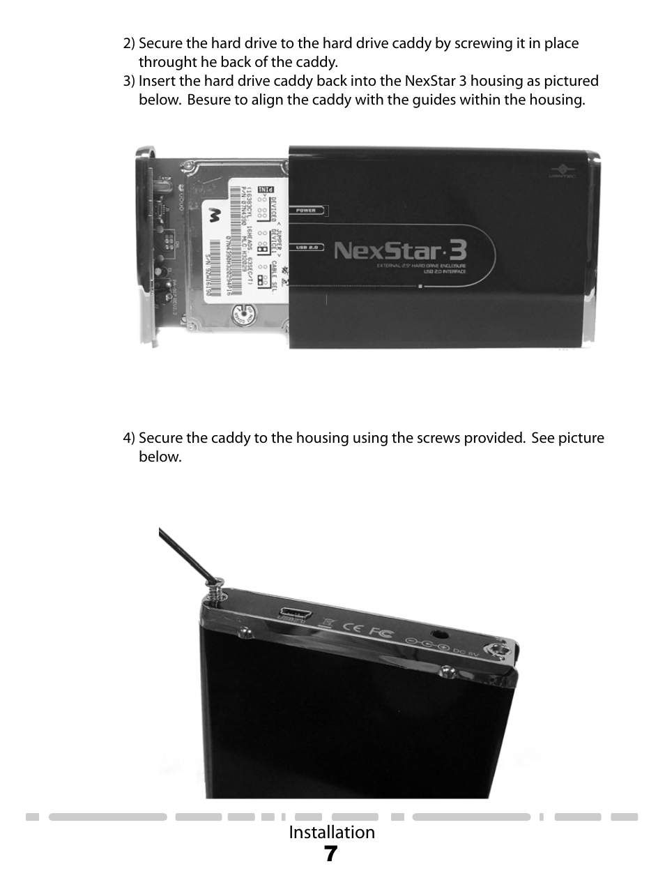 Vantec NexStart.3 NST-260U2-RD User Manual | Page 9 / 18