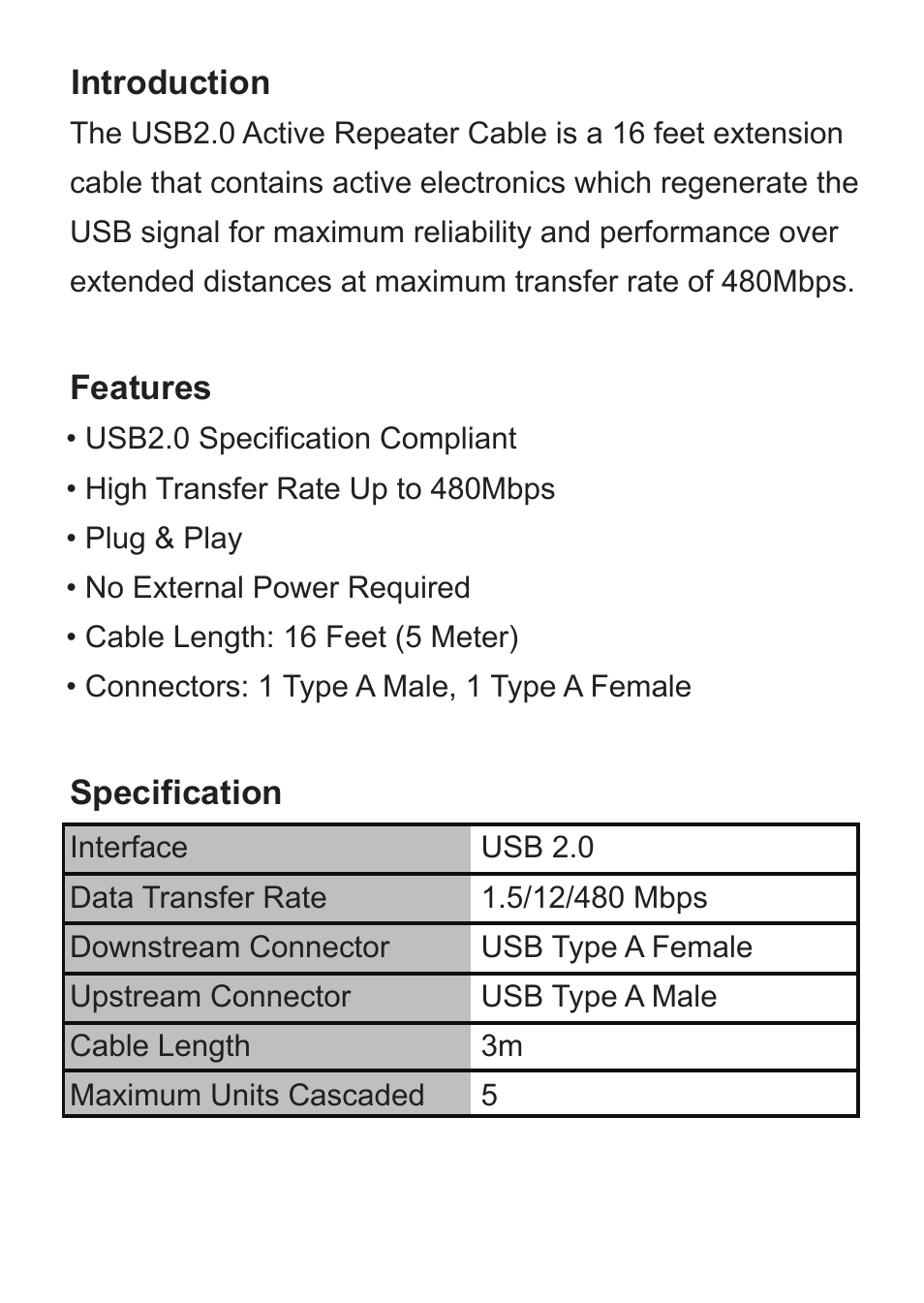 Vantec CB-USBARC User Manual | Page 2 / 4