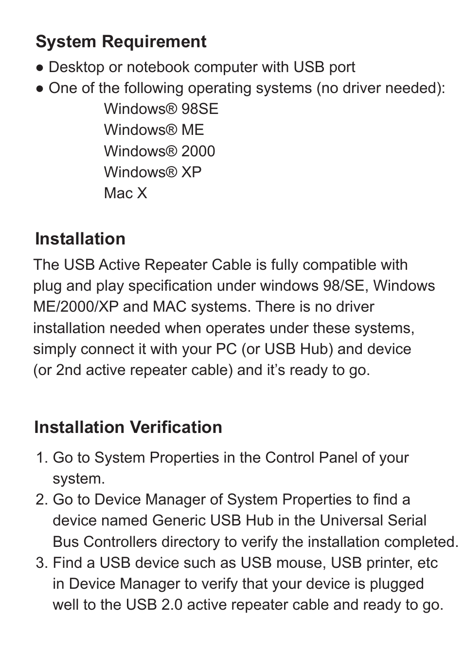 Vantec CB-USBARC User Manual | Page 3 / 4
