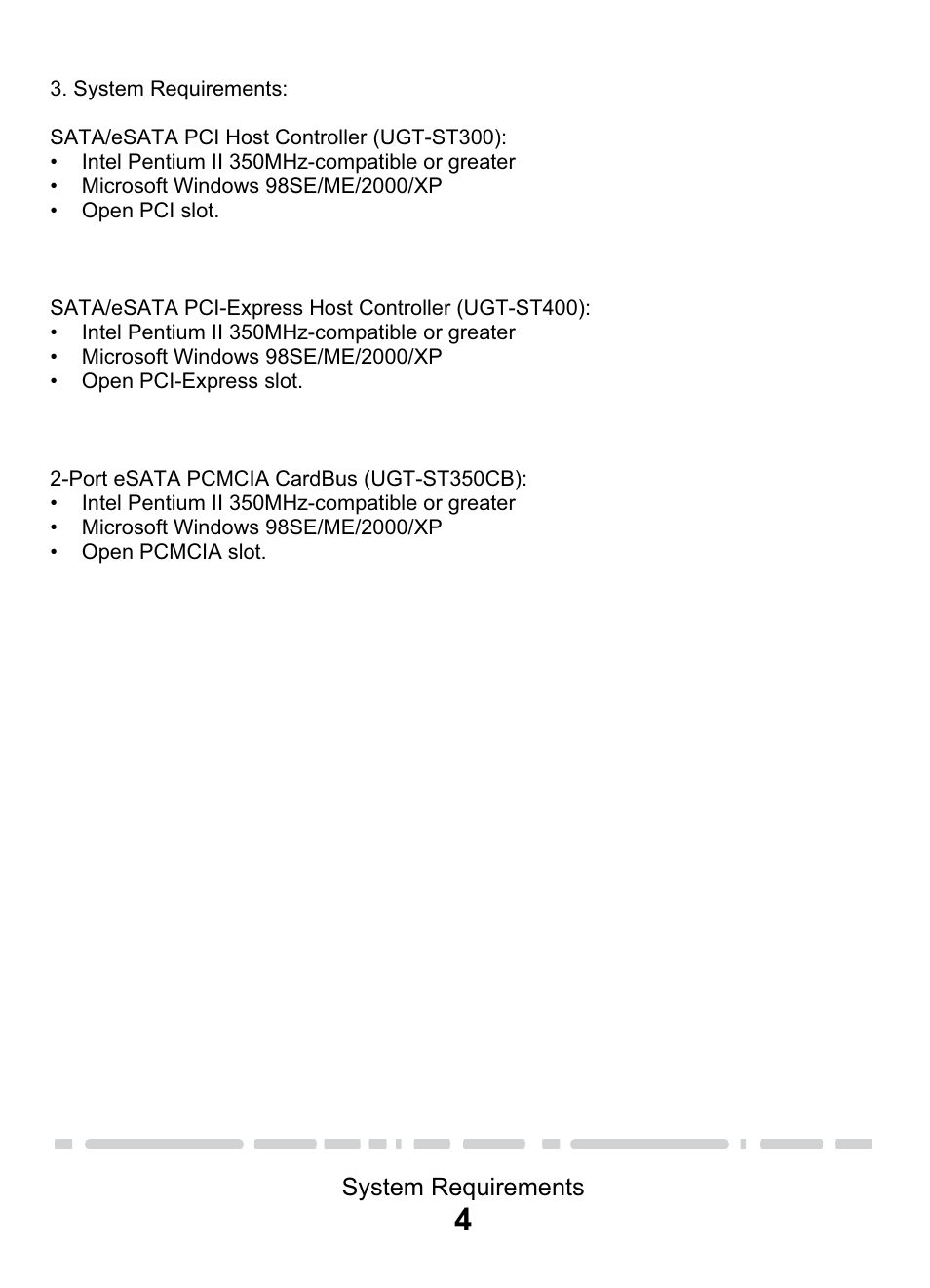 Vantec eSATA PCI & PCI-E Card & CardBus User Manual | Page 6 / 15