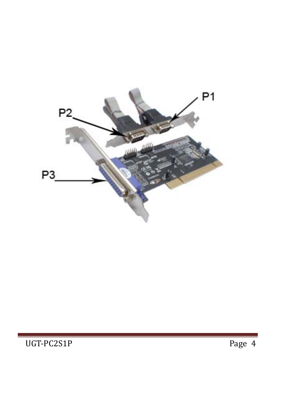 Layout | Vantec UGT-PC2S1P User Manual | Page 4 / 8