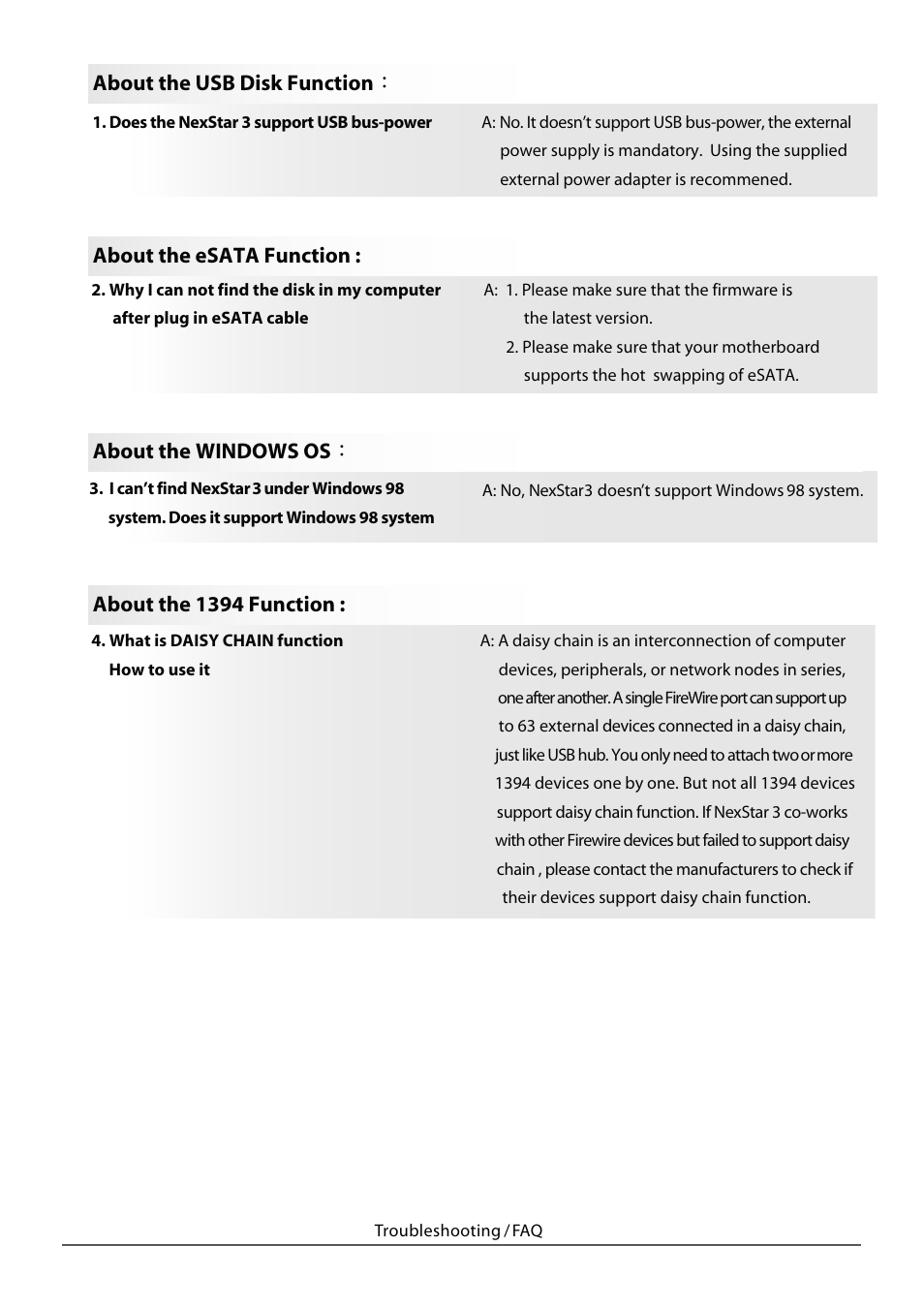 Vantec NST-360FBSU-BK User Manual | Page 18 / 19