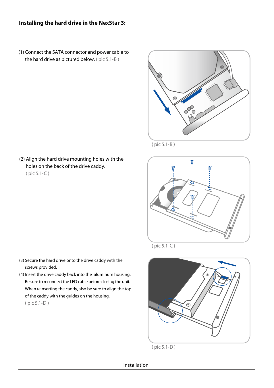 Vantec NST-360FBSU-BK User Manual | Page 9 / 19