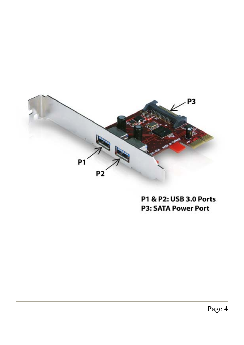 Layout, Hardware installation | Vantec UGT-PC302 User Manual | Page 4 / 7