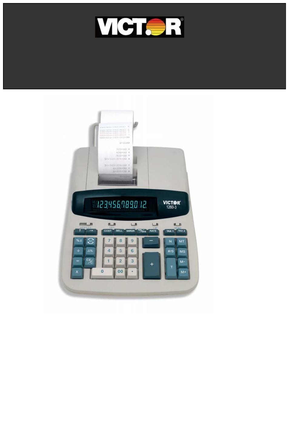 Victor Enterprise 1260-3 User Manual | 62 pages