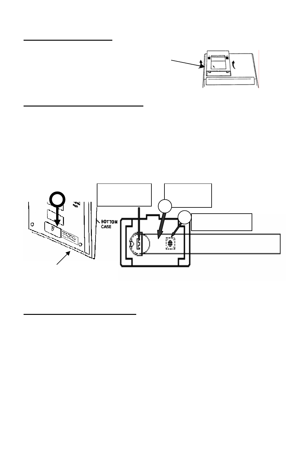 Bottom case, General maintenance, Before turning on | Activate backup battery | Victor Enterprise 1260-3 User Manual | Page 3 / 62