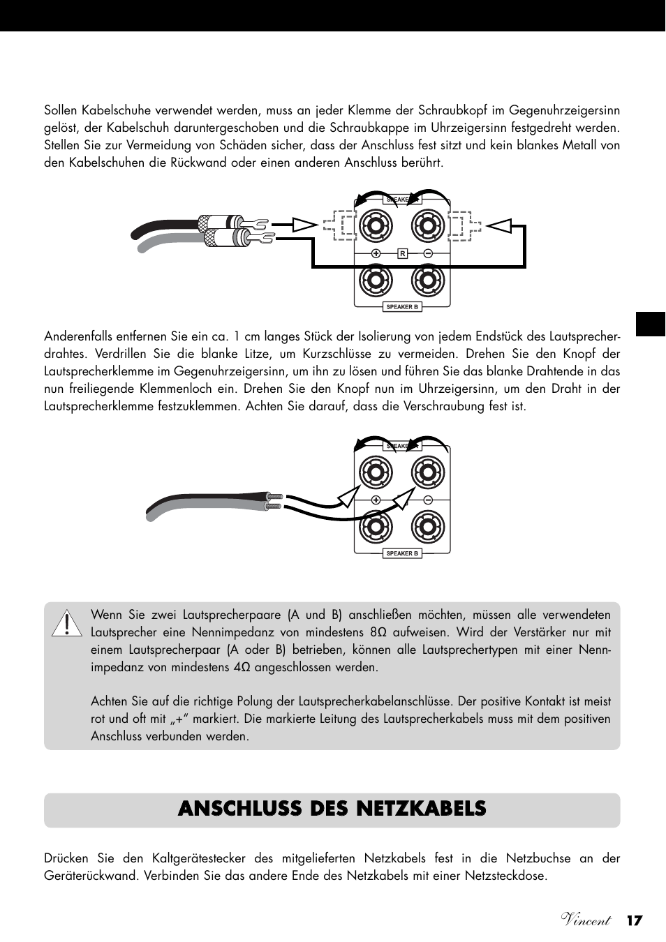 Vincent Audio SV-234 User Manual | Page 17 / 64
