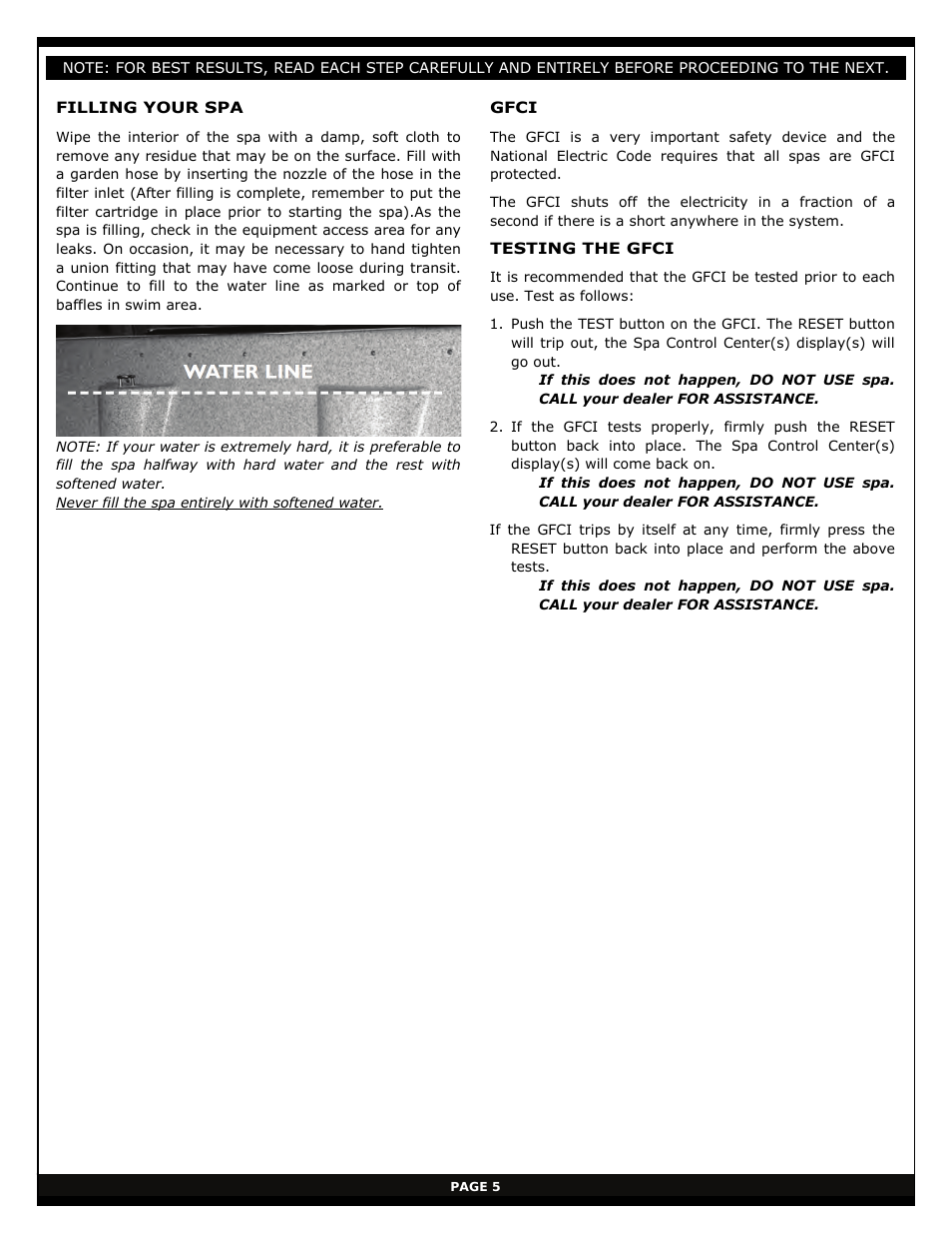 Vita Spa xStreamPro User Manual | Page 11 / 30