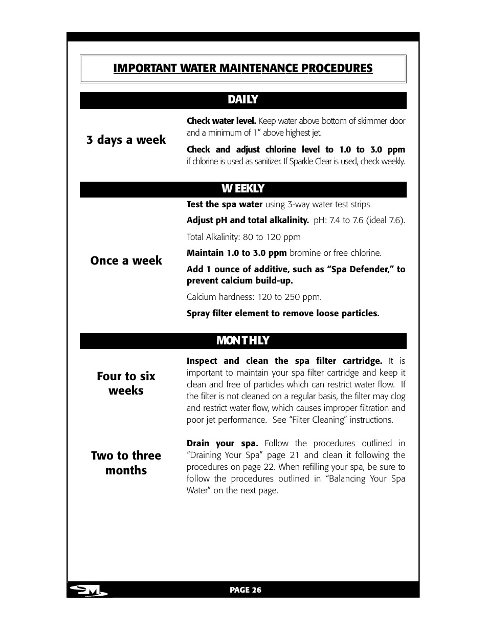 Vita Spa L100 User Manual | Page 30 / 48