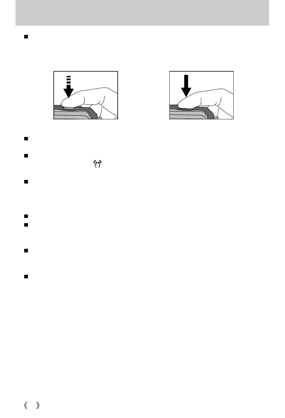 Things to watch out for when taking pictures | Vanson V-6000 User Manual | Page 26 / 120