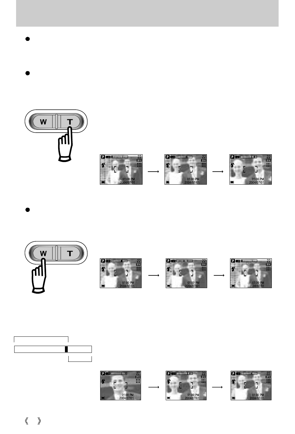 Zoom w/t button | Vanson V-6000 User Manual | Page 28 / 120
