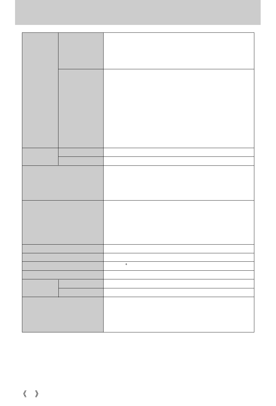 Specifications | Vanson V-6000 User Manual | Page 96 / 120