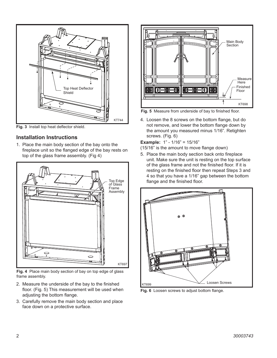 Installation instructions | Vermont Castings ESSENTIA NV-E6DMS-DC User Manual | Page 2 / 4