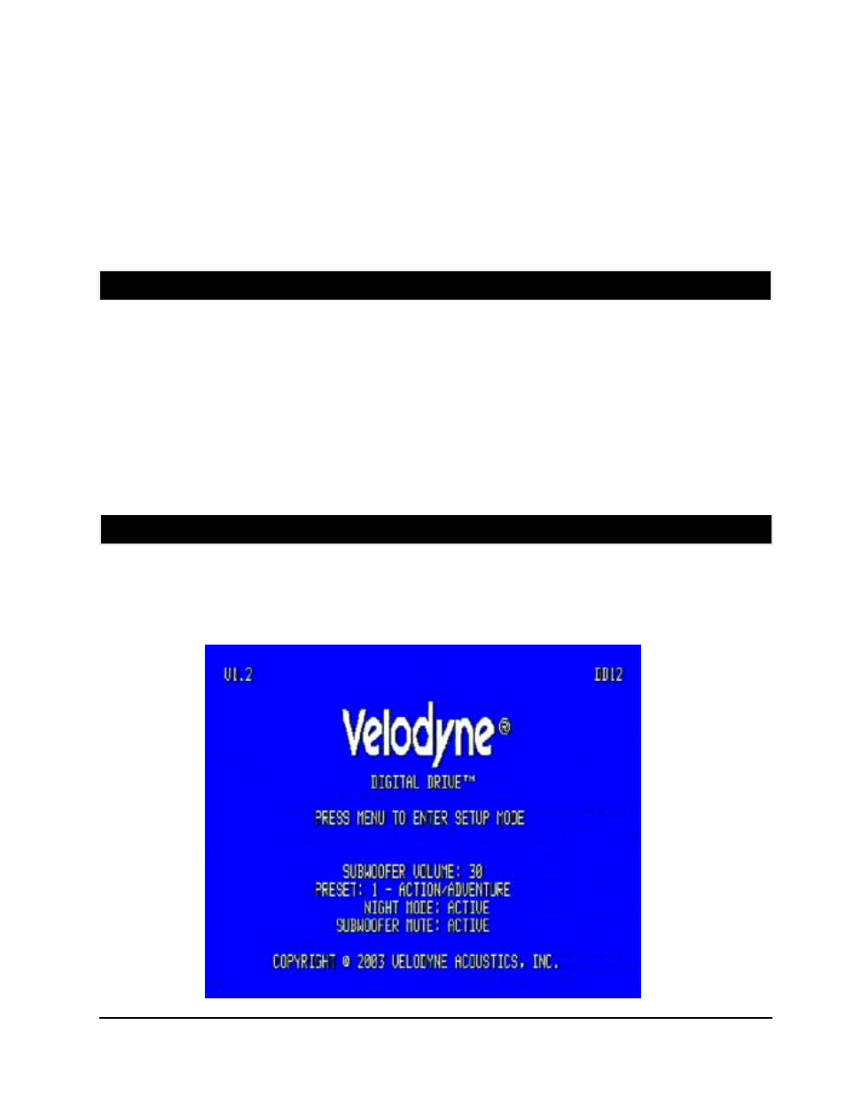 Restoring defaults, Runtime mode | Velodyne Acoustics Digital Drive Subwoofer User Manual | Page 28 / 35