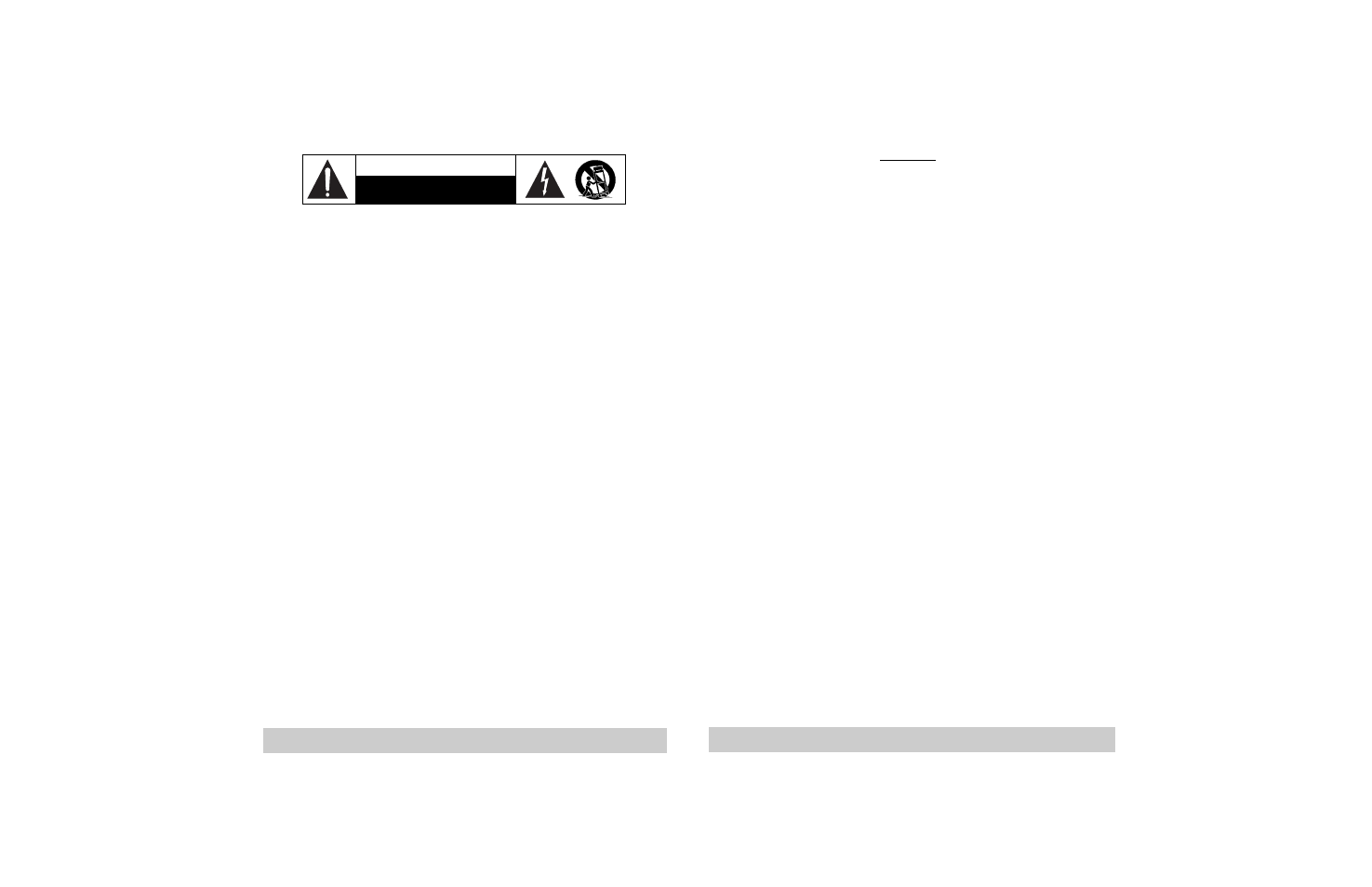 Important safety instructions, Caution | Velodyne Acoustics VX-10 User Manual | Page 2 / 20
