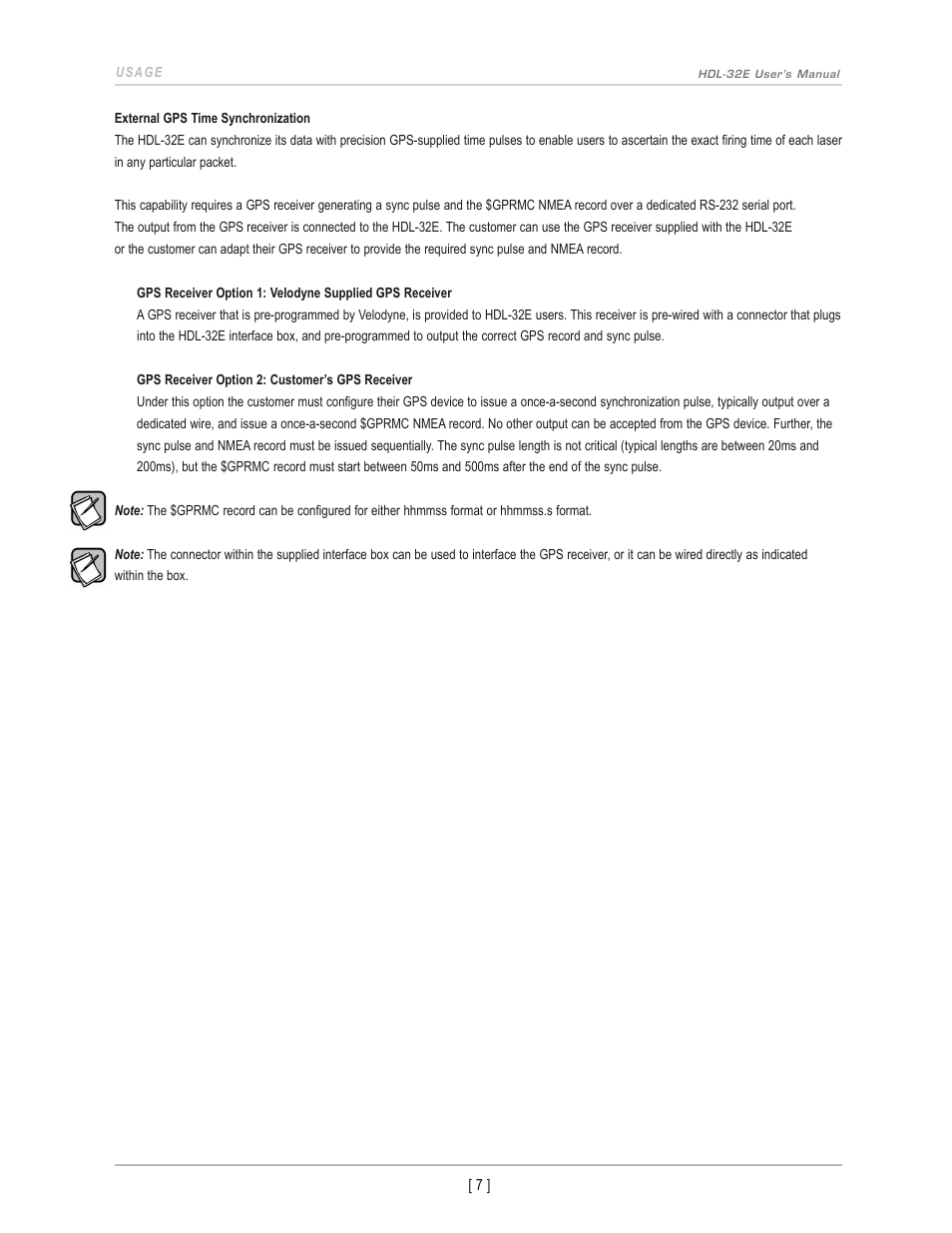 Velodyne Acoustics LIDAR HDL-32E User Manual | Page 10 / 28
