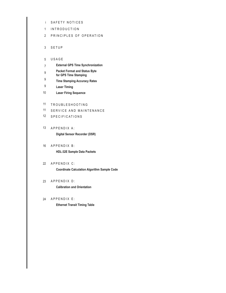 Velodyne Acoustics LIDAR HDL-32E User Manual | Page 2 / 28