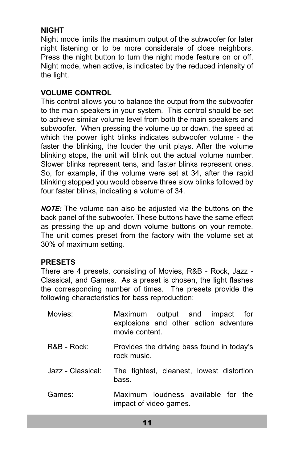Velodyne Acoustics SPL-1200R User Manual | Page 12 / 18