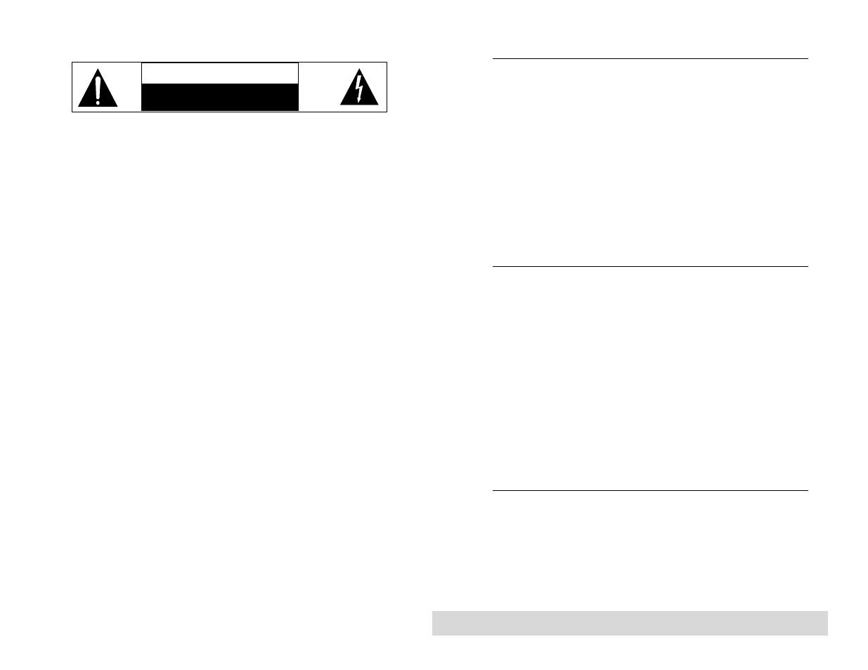 Importantes consignes de securite, Protection circuitry, Interconnect cables | Care of your subwoofer, Attention | Velodyne Acoustics VLF-810 User Manual | Page 4 / 8