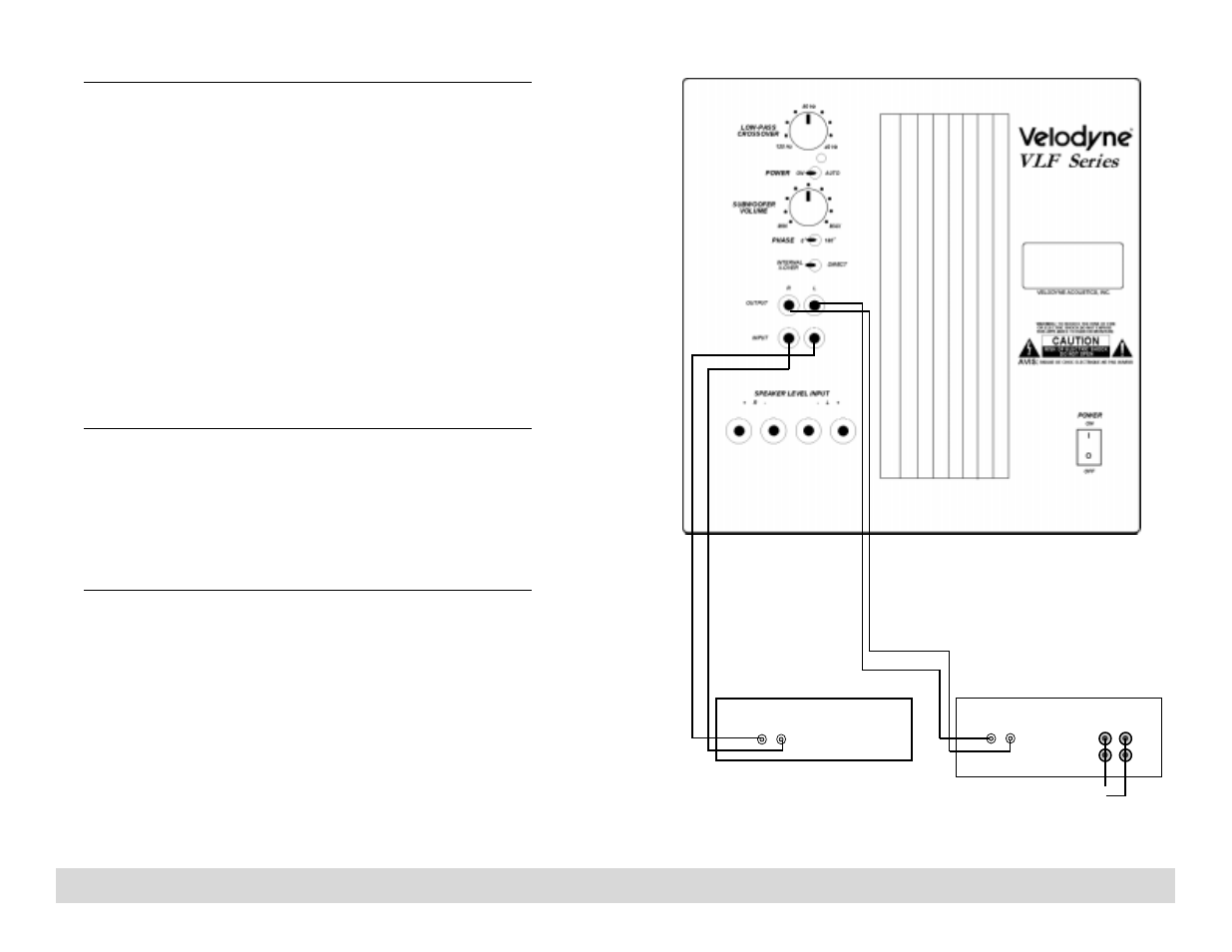 Product features, Prepare for installation, Placement | Velodyne Acoustics VLF-810 User Manual | Page 6 / 8