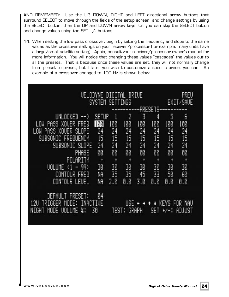 Velodyne Acoustics SMS -1 User Manual | Page 30 / 49