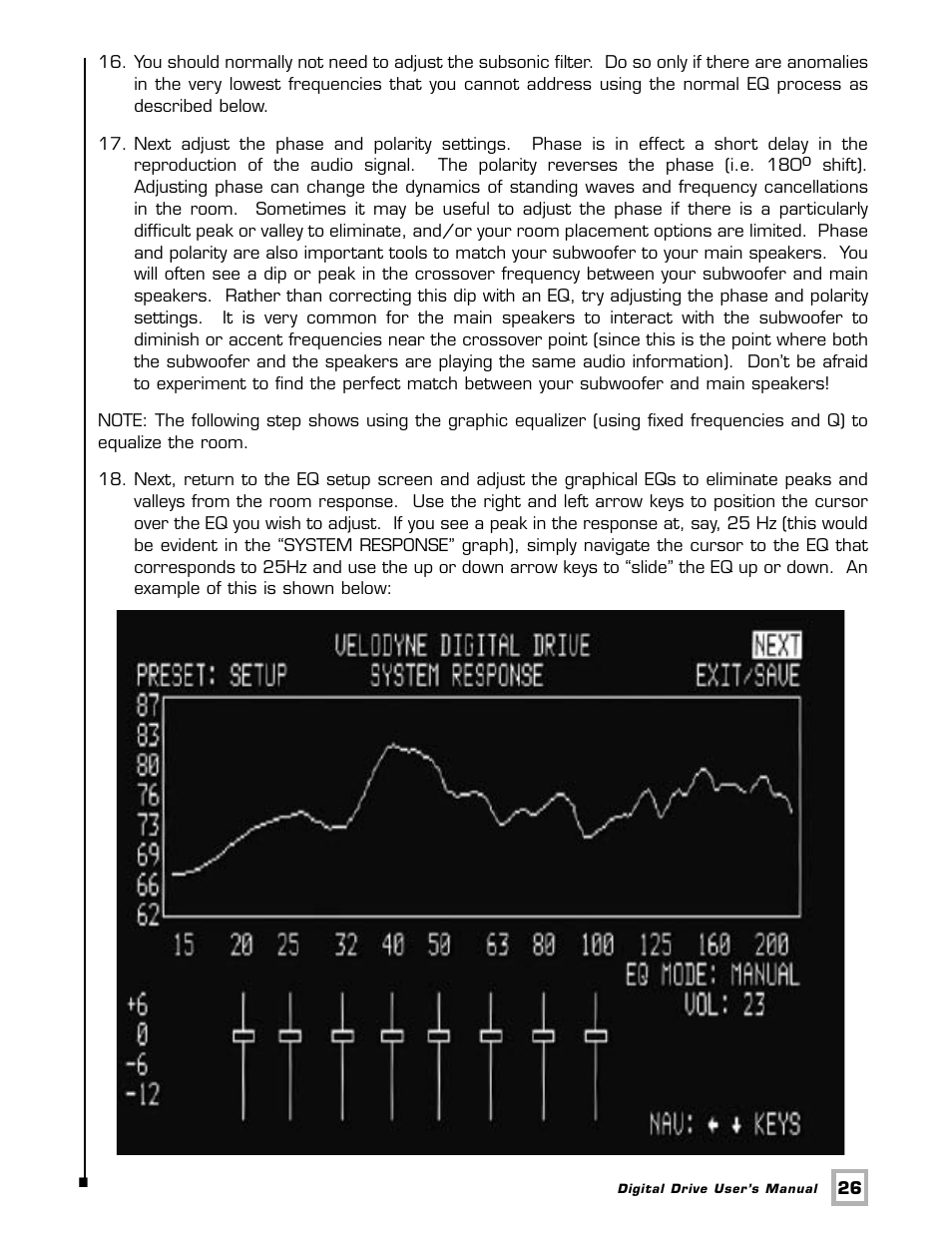 Velodyne Acoustics SMSTM -1 User Manual | Page 32 / 49