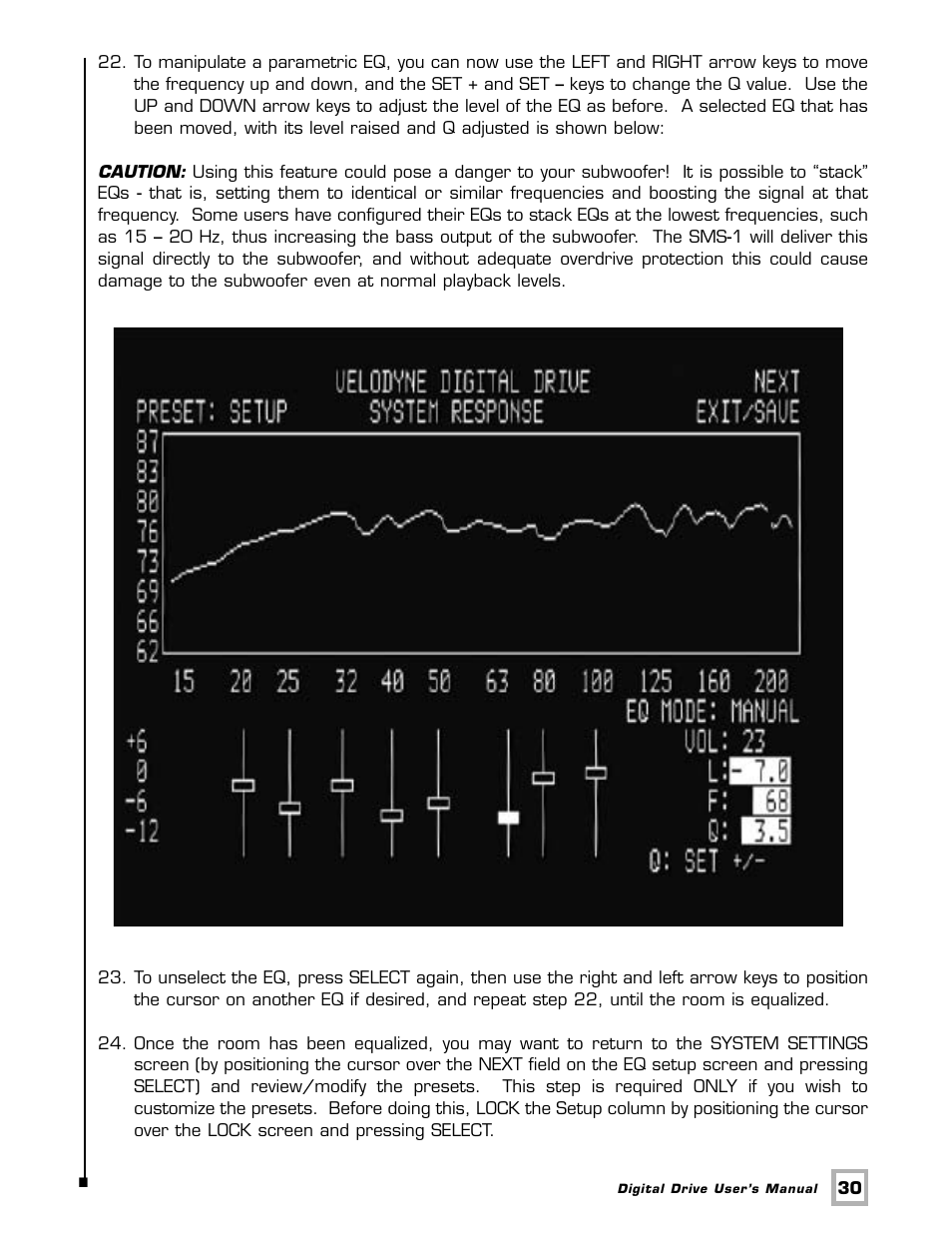 Velodyne Acoustics SMSTM -1 User Manual | Page 36 / 49