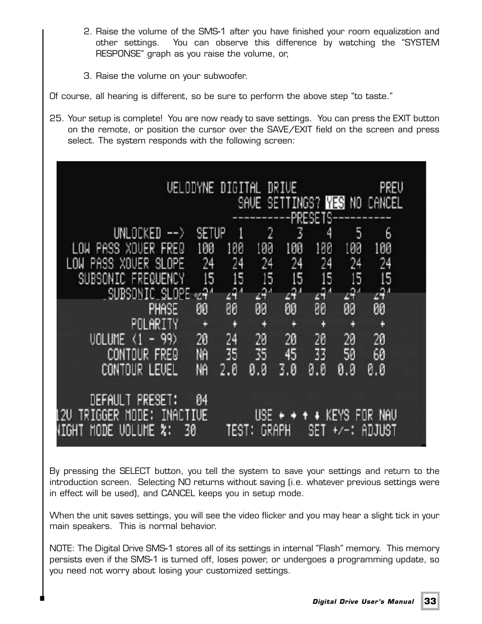 Velodyne Acoustics SMSTM -1 User Manual | Page 39 / 49