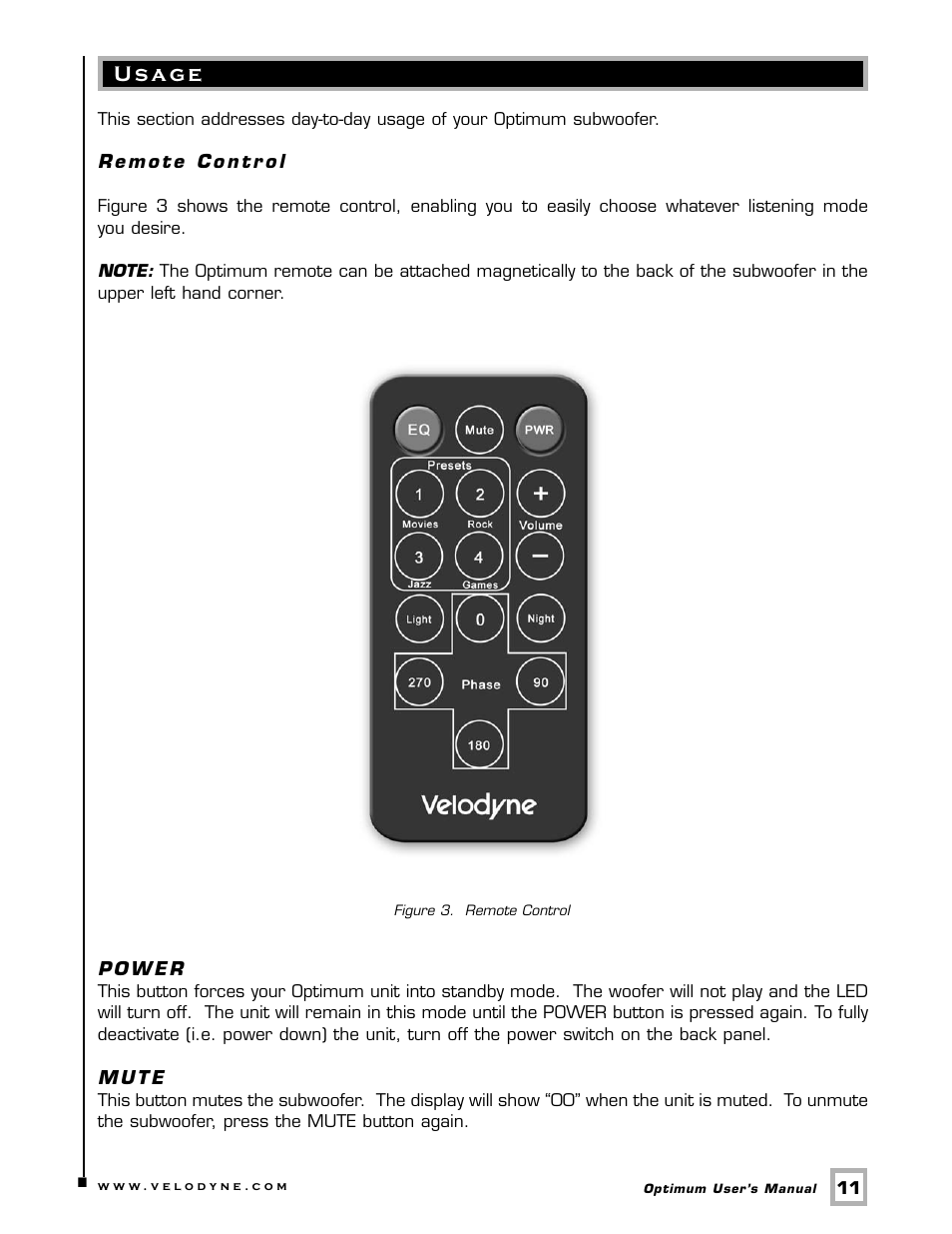 Velodyne Acoustics Velodyne CHT 12 User Manual | Page 14 / 22