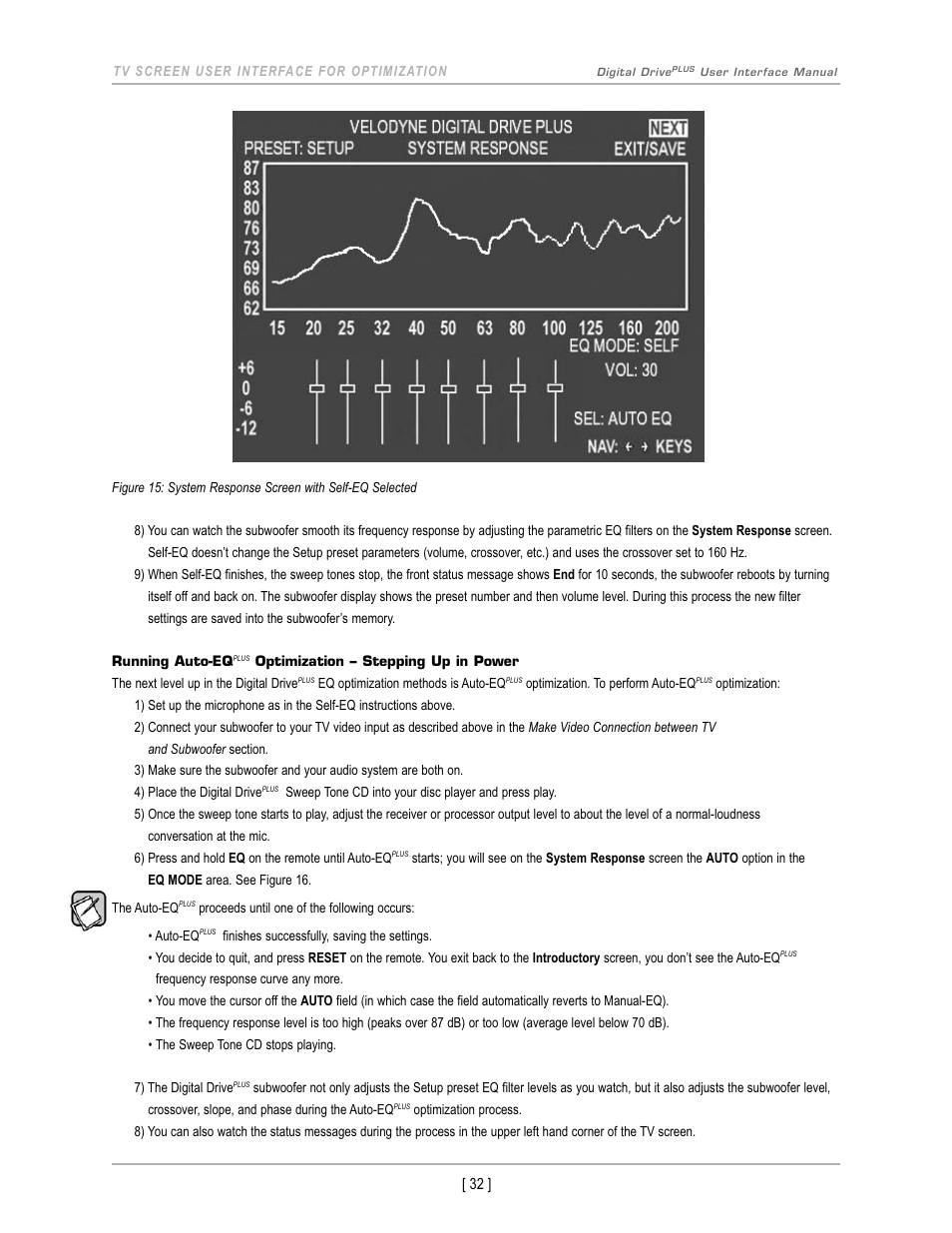 Velodyne Acoustics DIGITAL DRIVEPLUS DD-18+ User Manual | Page 34 / 40