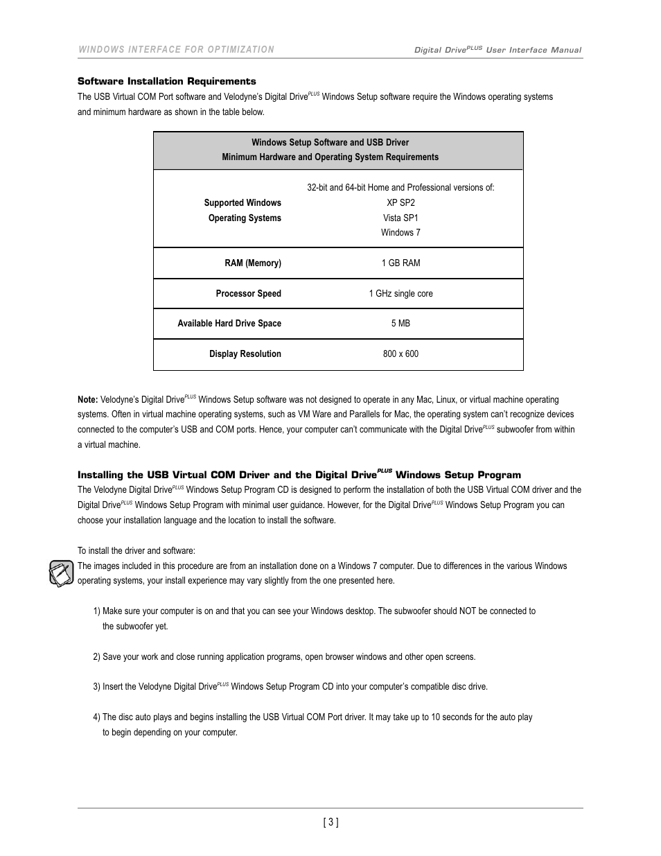 Velodyne Acoustics DIGITAL DRIVEPLUS DD-18+ User Manual | Page 5 / 40