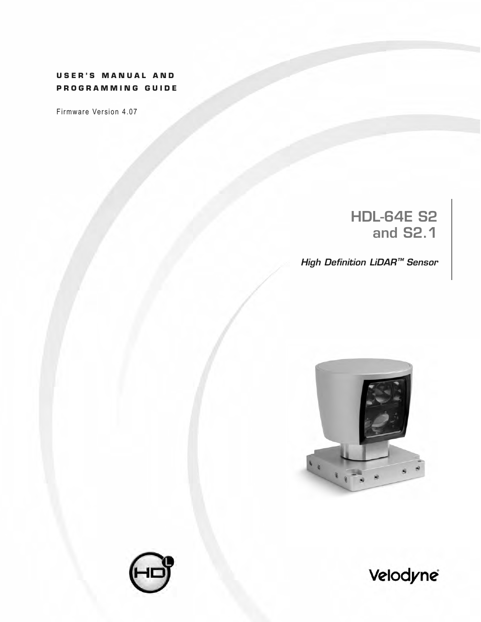 Velodyne Acoustics HDL-64E S2 User Manual | 43 pages