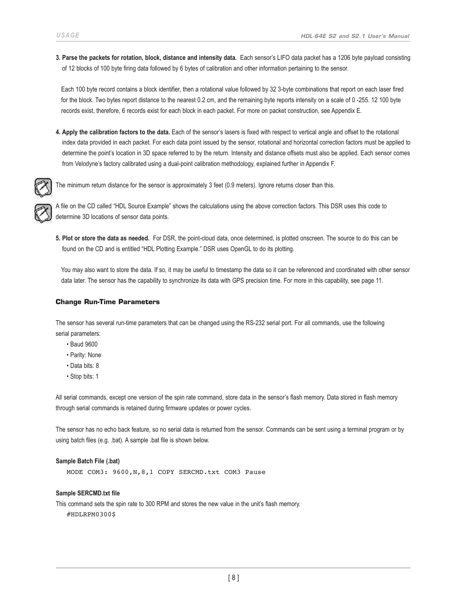 Velodyne Acoustics HDL-64E S2 User Manual | Page 11 / 43