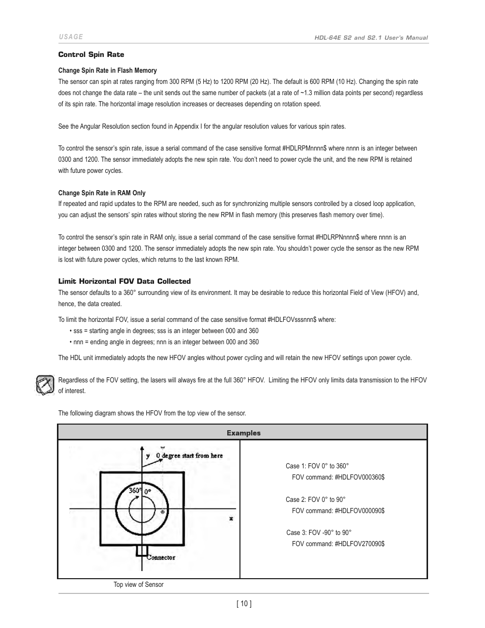 Velodyne Acoustics HDL-64E S2 User Manual | Page 13 / 43