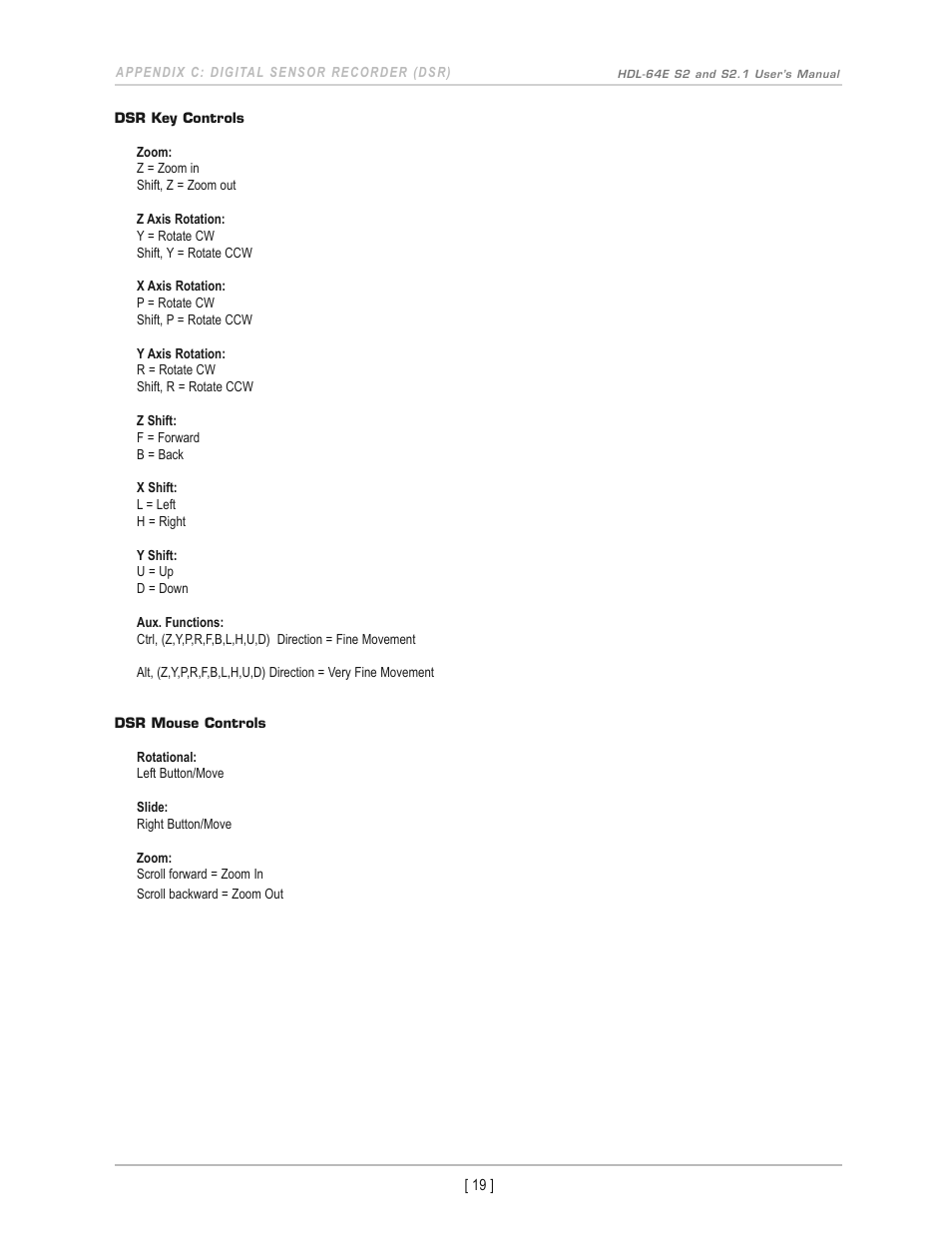 Velodyne Acoustics HDL-64E S2 User Manual | Page 22 / 43