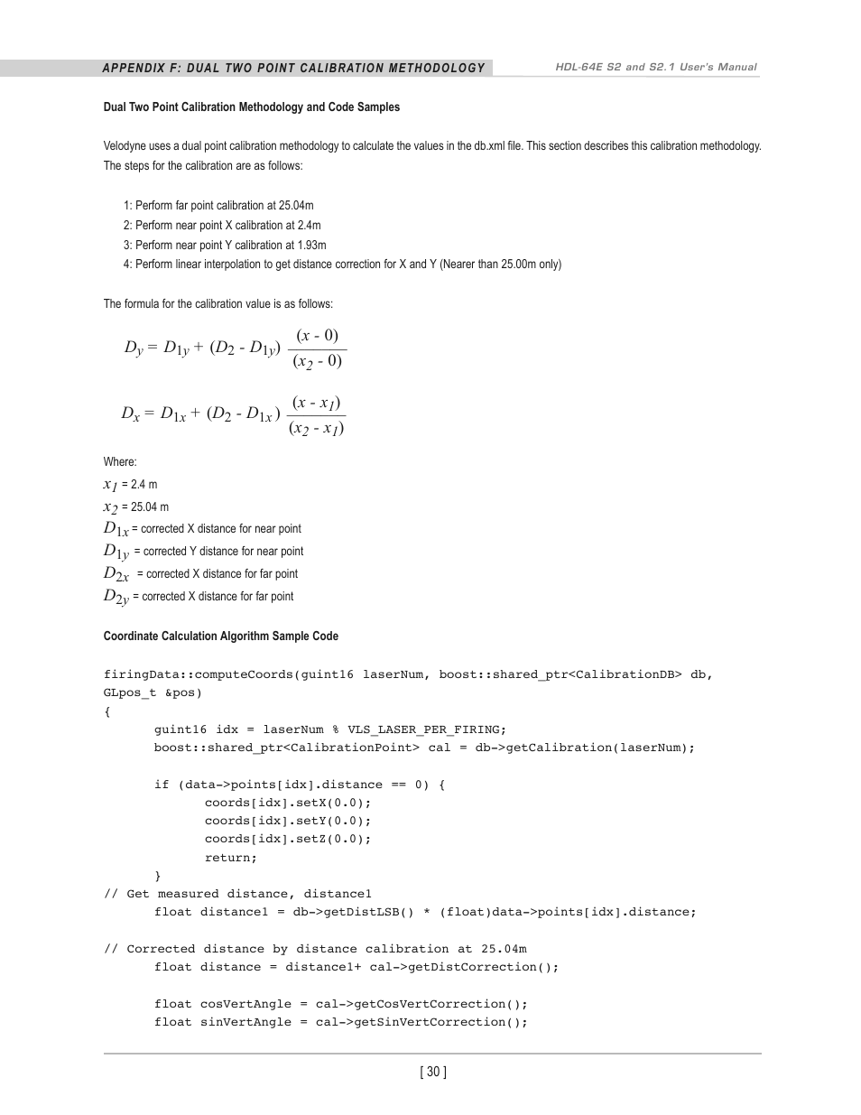 Velodyne Acoustics HDL-64E S2 User Manual | Page 33 / 43