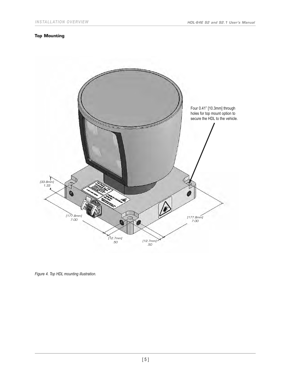 Velodyne Acoustics HDL-64E S2 User Manual | Page 8 / 43