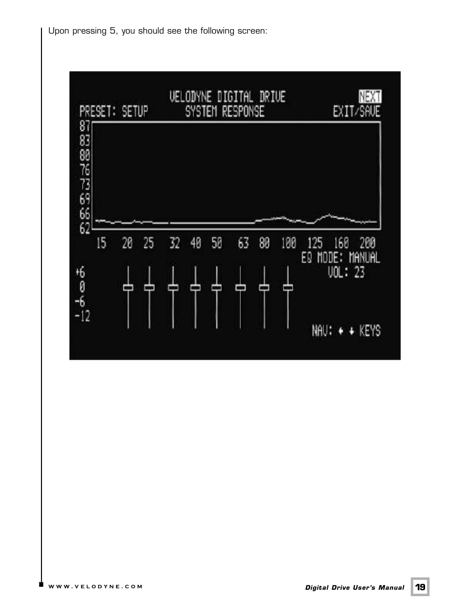 Velodyne Acoustics Digital Drive User Manual | Page 25 / 57