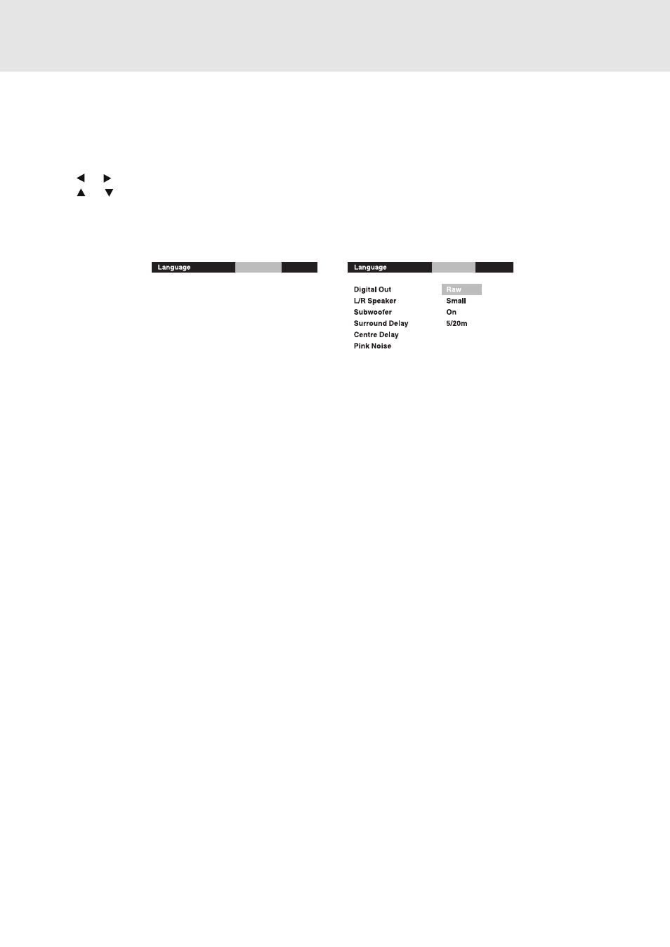 Customizing the function settings, Audio setting, Digital out | Venturer KTS230 User Manual | Page 29 / 34