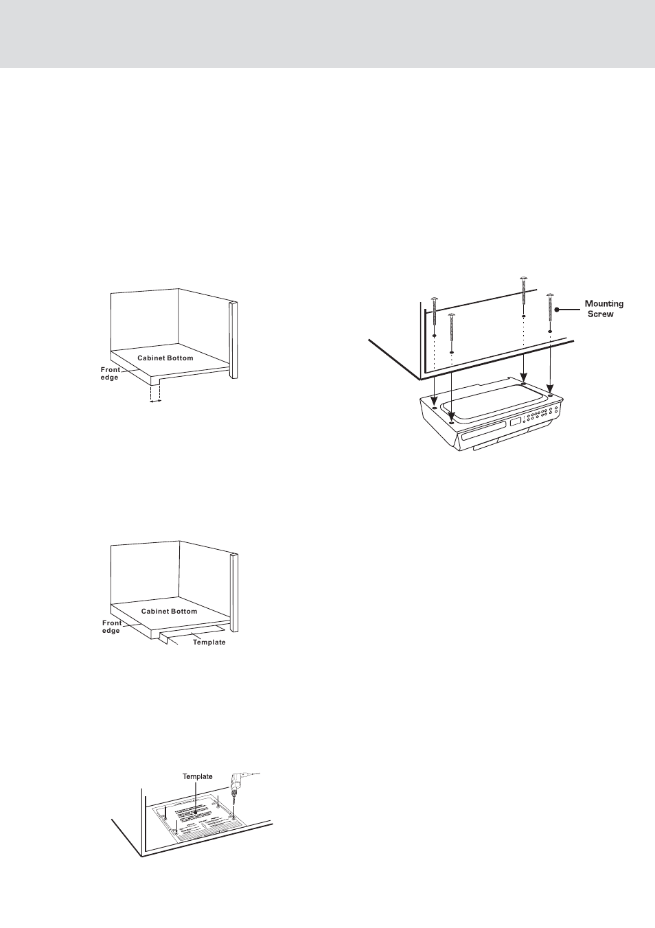 Mounting instructions | Venturer KLV39082 User Manual | Page 11 / 32