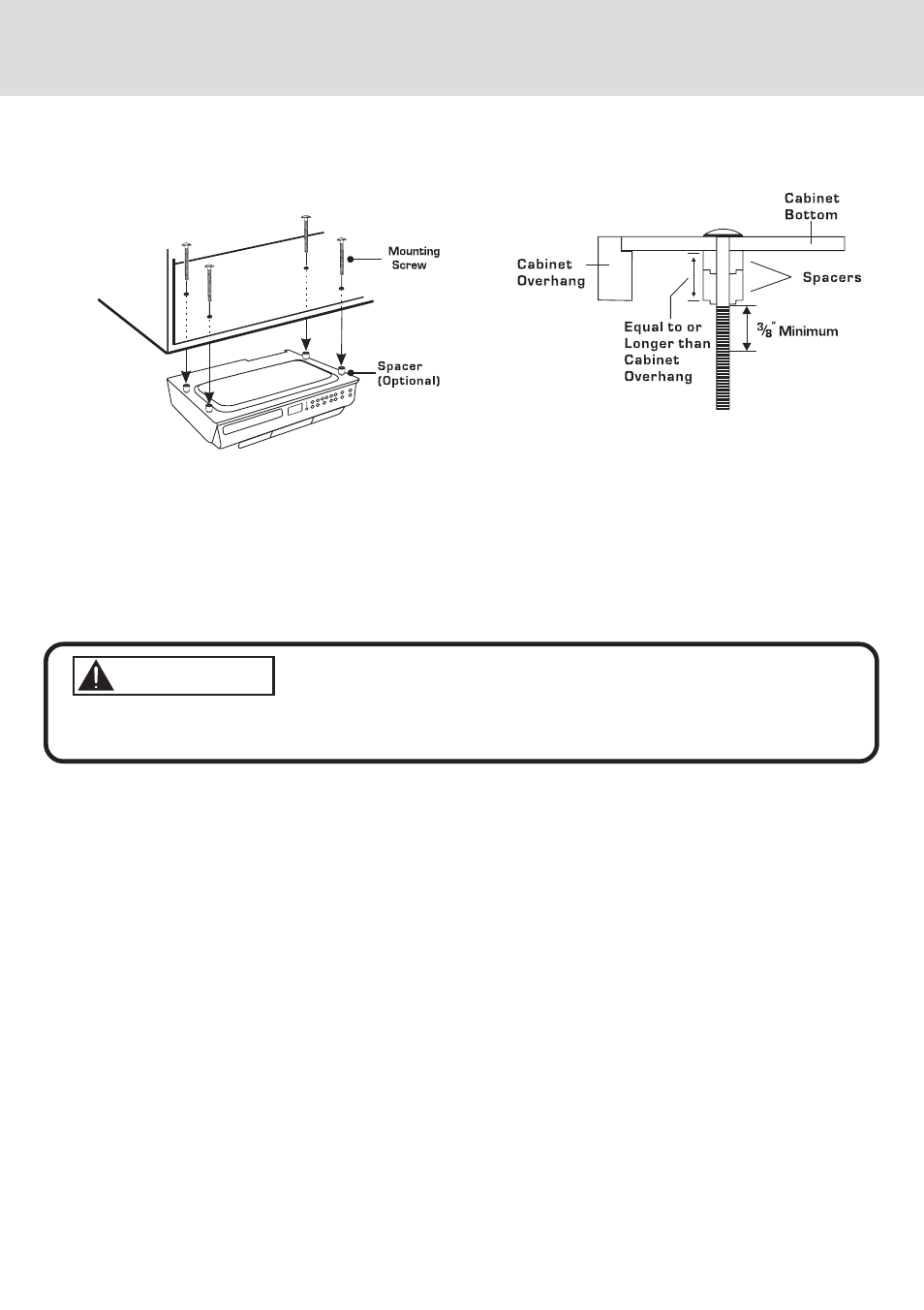 Mounting instructions, Caution | Venturer KLV39082 User Manual | Page 12 / 32