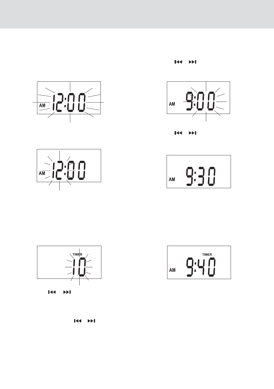 Setting the clock, Setting the cooking timer | Venturer KLV39082 User Manual | Page 16 / 32
