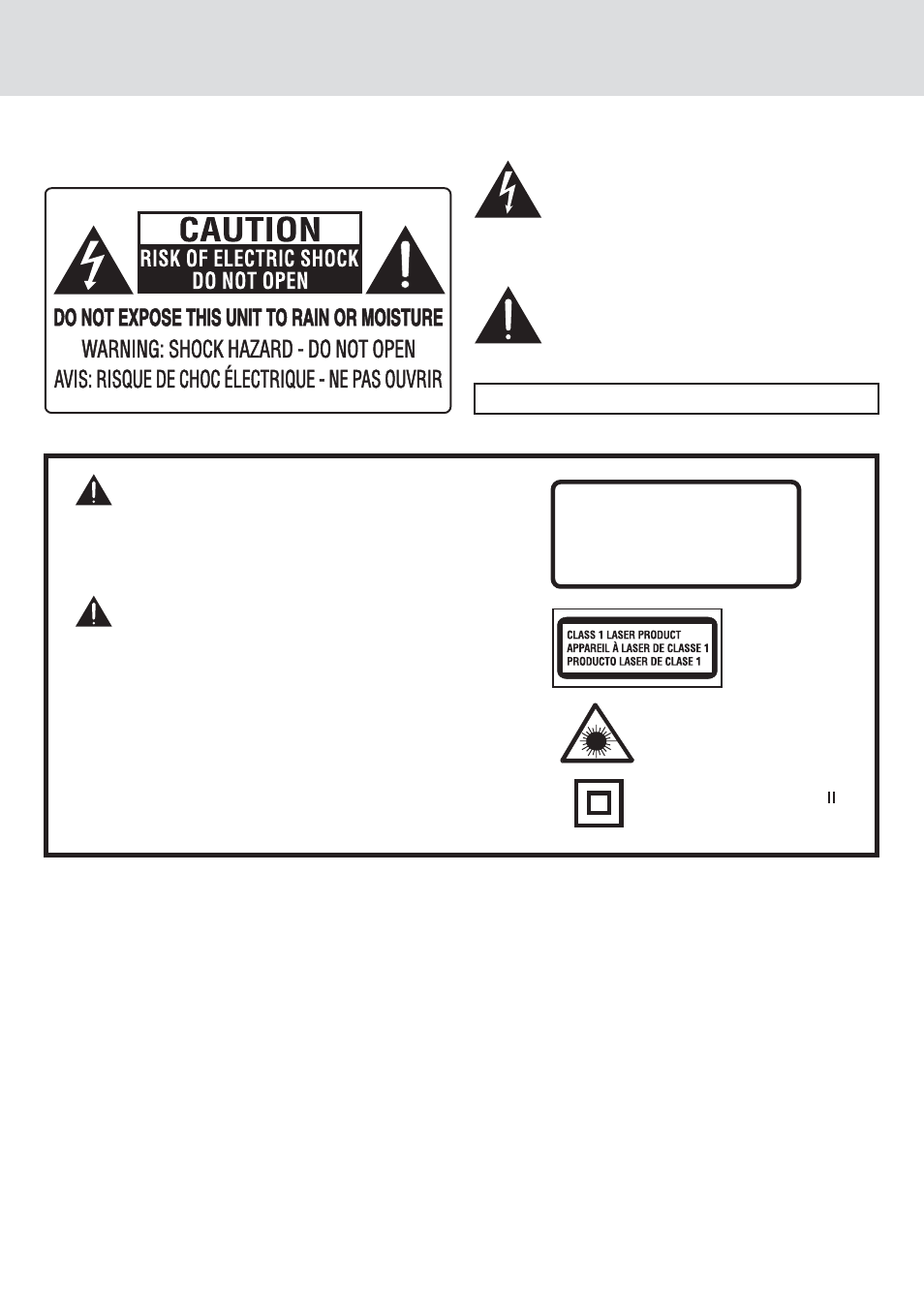 Safety precautions, Caution | Venturer KLV39082 User Manual | Page 2 / 32